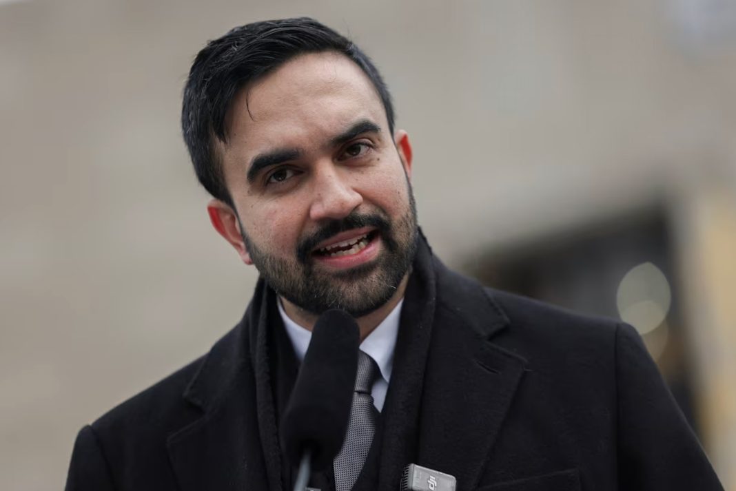 New York City Mayor Zohran Mamdani speaks in Brooklyn on Friday, January 2, 2026. | Jeenah Moon/Reuters