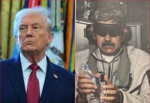 Trump Says United States Will ‘Run’ Venezuela After Capture of Nicolás Maduro Donald Trump in December 2025, Nicolás Maduro after his capture. Credit : Anna Moneymaker/Getty; Donald J. Trump/truthsocial