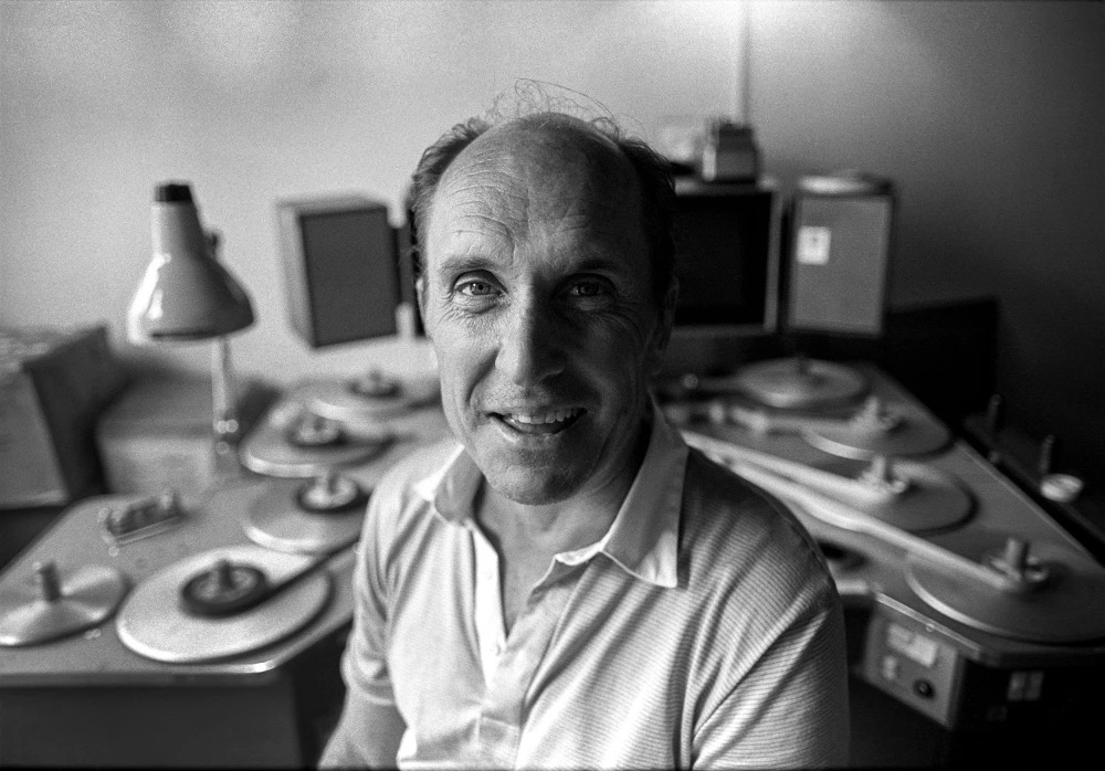 Actor and film director Robert Duvall in a film editing suite in New York in July 1981. | Chuck Fishman/Getty Images