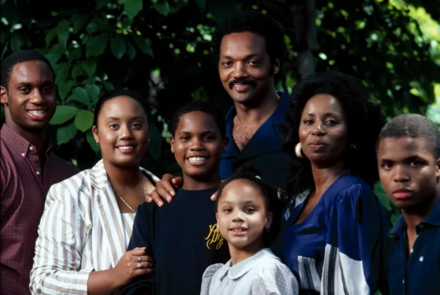 Jackson poses with his