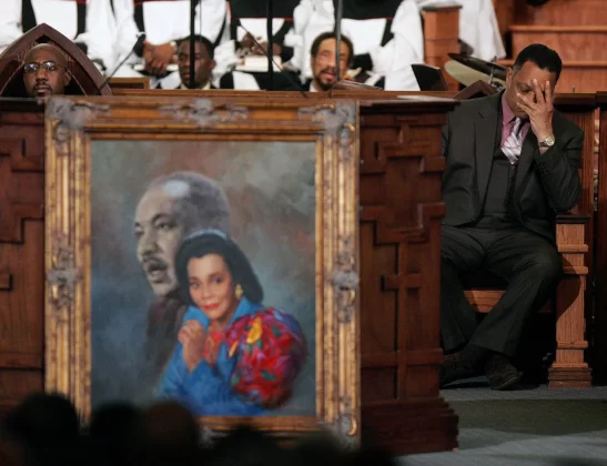 Jackson reacts during a