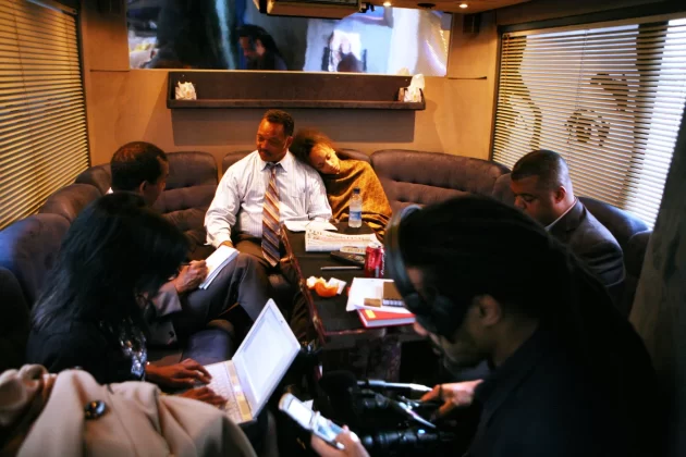 Jackson and his daughter