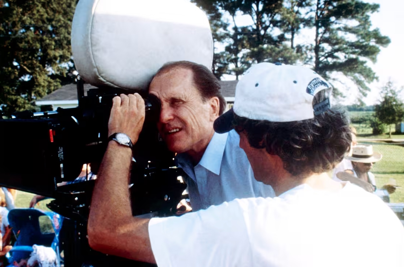 Director, screenwriter and star Robert Duvall, on the set of "The Apostle" in 1997.October Films / Courtesy Everett Collection