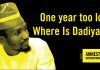 Dadiyata: Wife of Missing Nigerian Activist Appeals to Nasir El-Rufai Amid His Detention Amnesty International poster drawing attention to the disappearance of Dadiyata.