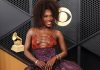 After Doechii’s Grammy Win, Rapper’s Momentum Accelerates LOS ANGELES, CA – FEBRUARY 2026: Doechii arrives on the red carpet at the 2026 Grammy in a custom Roberto Cavalli dress. | Amy Sussman/Getty Images