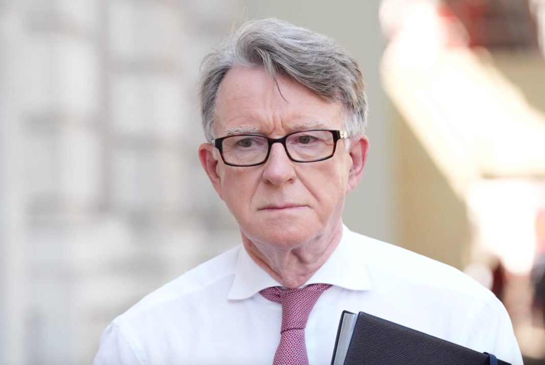 Lord Peter Mandelson (Jonathan Brady/PA) – (PA Wire)