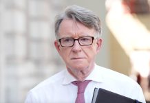 Peter Mandelson, Former UK Ambassador to the US, Arrested After Epstein Files Release Lord Peter Mandelson (Jonathan Brady/PA) – (PA Wire)