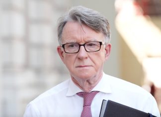 Peter Mandelson, Former UK Ambassador to the US, Arrested After Epstein Files Release Lord Peter Mandelson (Jonathan Brady/PA) – (PA Wire)