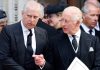 UK’s King Charles III Breaks With Tradition in Public Response to Brother’s Arrest
Prince Andrew and King Charles III in London in September 2025. | Max Mumby/Indigo/Getty Images file