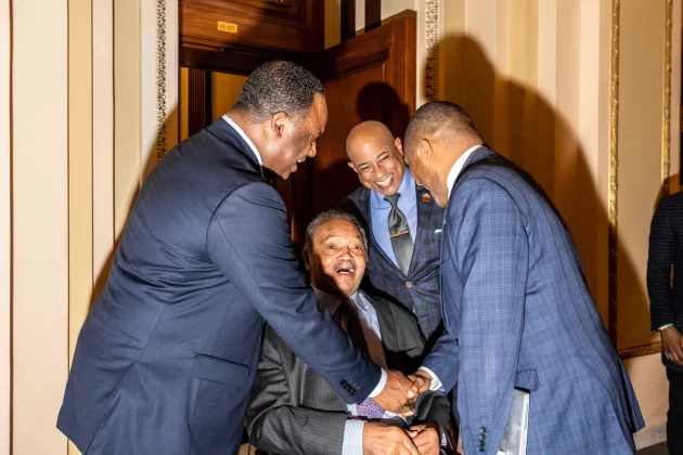 Jackson is seen at the US Capitol in January 2023. Mark Peterson/Redux