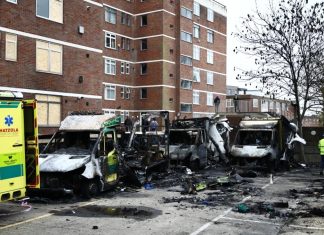 London Police Arrest 2 Suspects in Antisemitic Arson Attack on Ambulances Arson