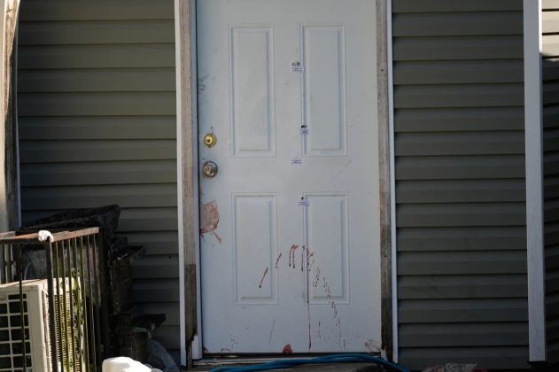 A door that appears to be