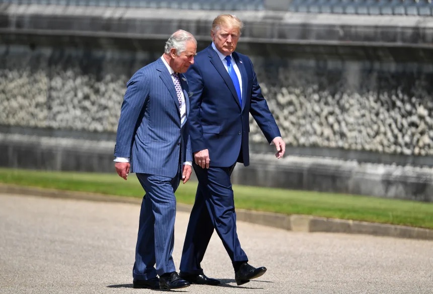 Trump and Charles 