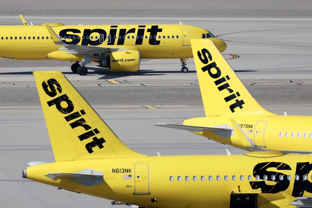 Spirit Airlines aircraft in Las Vegas last year. While it only ever carried a small slice of the flying public, Spirit's profitability was, at one point, among the top three of major U.S. airlines.