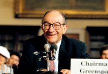 Alan Greenspan, Central Banker Who Shaped Modern American Economy, Dies at 100 Alan Greenspan in 1999. |