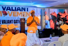 Valentine Ozigbo Convenes Leaders From All 36 States as Valiant Movement Begins National Rollout Valentine Ozigbo, the founder and convener of the Valiant Movement addresses the Valiant Gathering 2026 held on June 13, 2026 at the Hotel De Bently, Abuja | Clinton Aguh