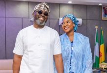 ‘15 Years Down, Forever to Go’: Nollywood’s Mercy Johnson-Okojie Celebrates Wedding Anniversary Nollywood Actor Mercy Johnson-Okojie and her husband | Instagram