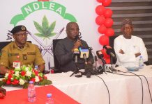 NDLEA Links Mexican Suspect Arrested at Lagos Airport to Ebonyi Meth Laboratory Femi Babafemi, director of media and advocacy at the National Drug Law Enforcement Agency, briefs journalists on the arrest of Mexican national Arturo Carrera Loaiza and the dismantling of a suspected industrial-scale methamphetamine laboratory in Ebonyi State, Lagos, September 15, 2026. | NDLEA