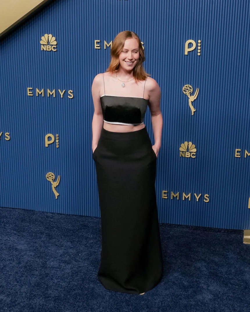 Hannah Einbinder attends the 78th Primetime Emmy Awards at the Peacock Theater in Los Angeles on September 14, 2026