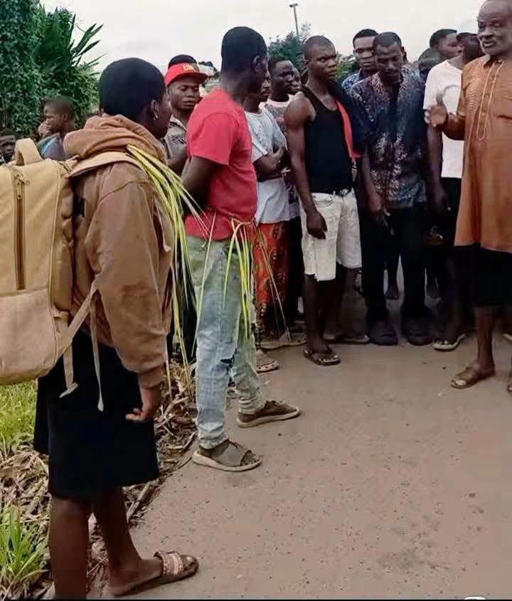 The pair were expelled from Nenwe, in Aninri Local Government Area, after residents accused the man of engaging in an incestuous relationship with his daughter. | Facebook
