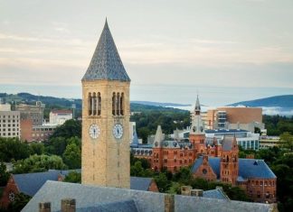 New York Prosecutors Reopen 2024 Cornell University Sexual Assault Investigation McGraw Tower rises above Cornell University’s campus in Ithaca, New York. | Photo courtesy of Cornell University