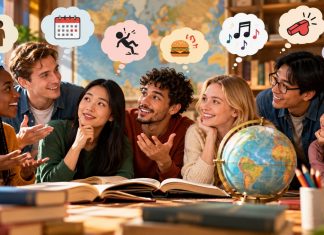 7 English Words That Have No Simple One-Word Translation Group of friends, young people, thinkers The Trent