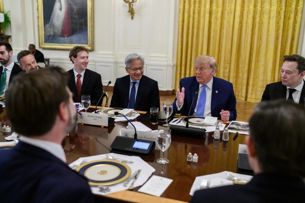 President Donald J. Trump hosts a luncheon on Super Intelligence (AI) in the East Room of the White House, Tuesday, September 29, 2026
