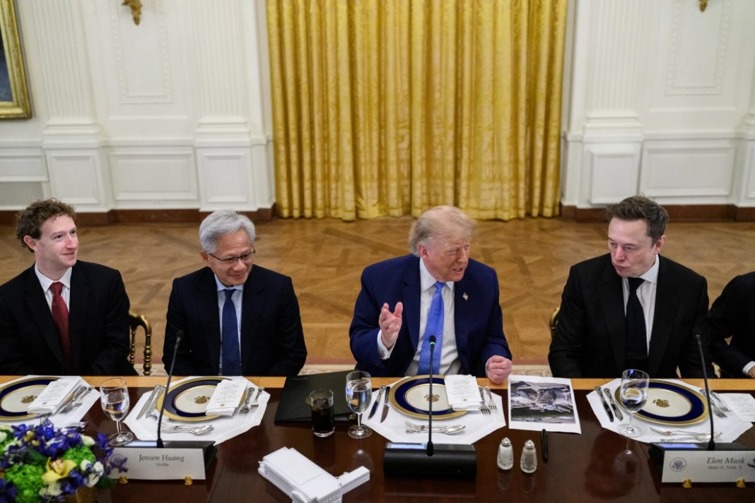 President Donald J. Trump hosts a luncheon on Super Intelligence (AI) in the East Room of the White House, Tuesday, September 29, 2026