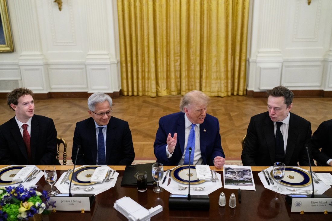 President Donald J. Trump hosts a luncheon on Super Intelligence (AI) in the East Room of the White House, Tuesday, September 29, 2026