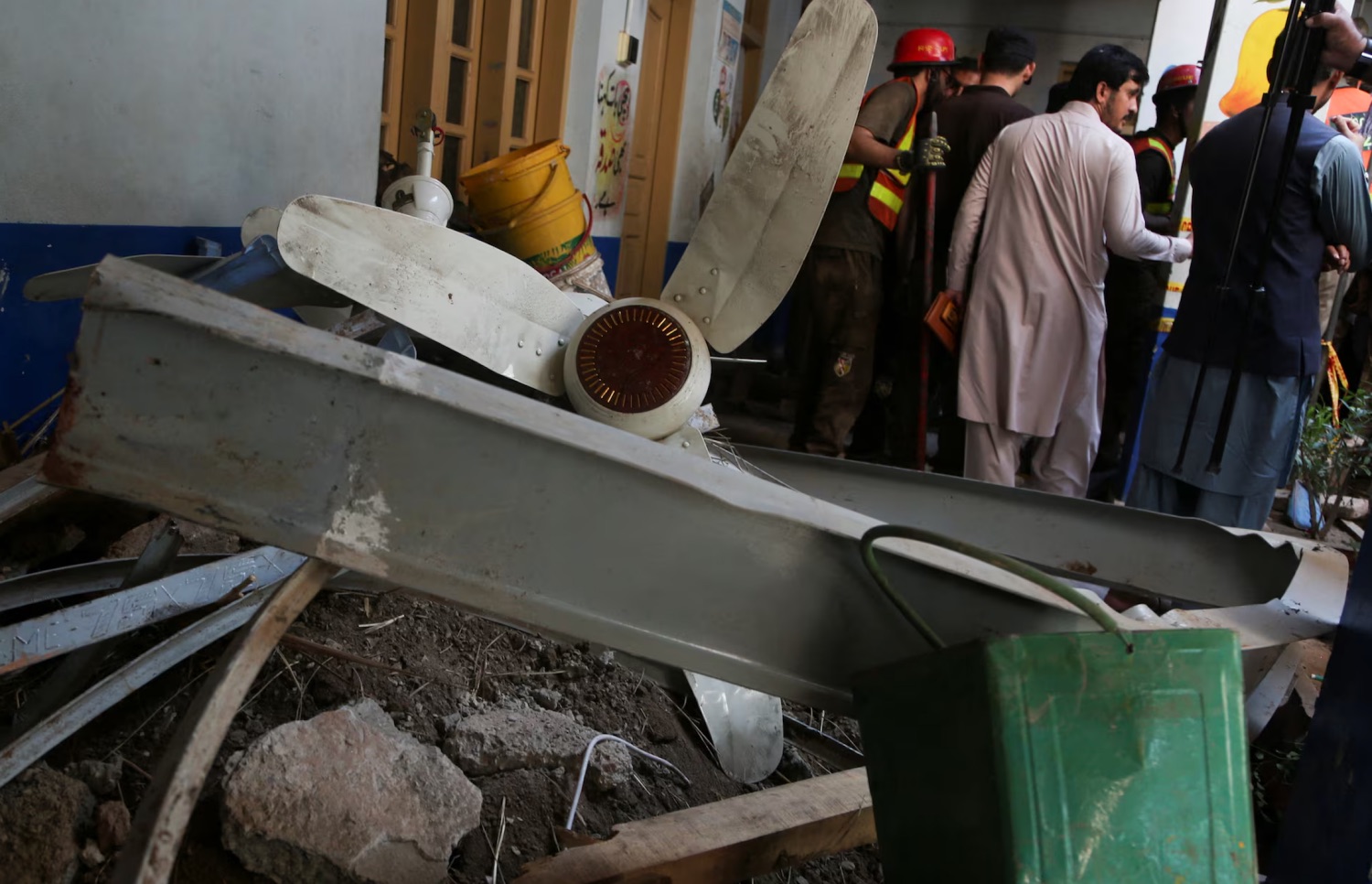 Pakistani School Roof Collapse