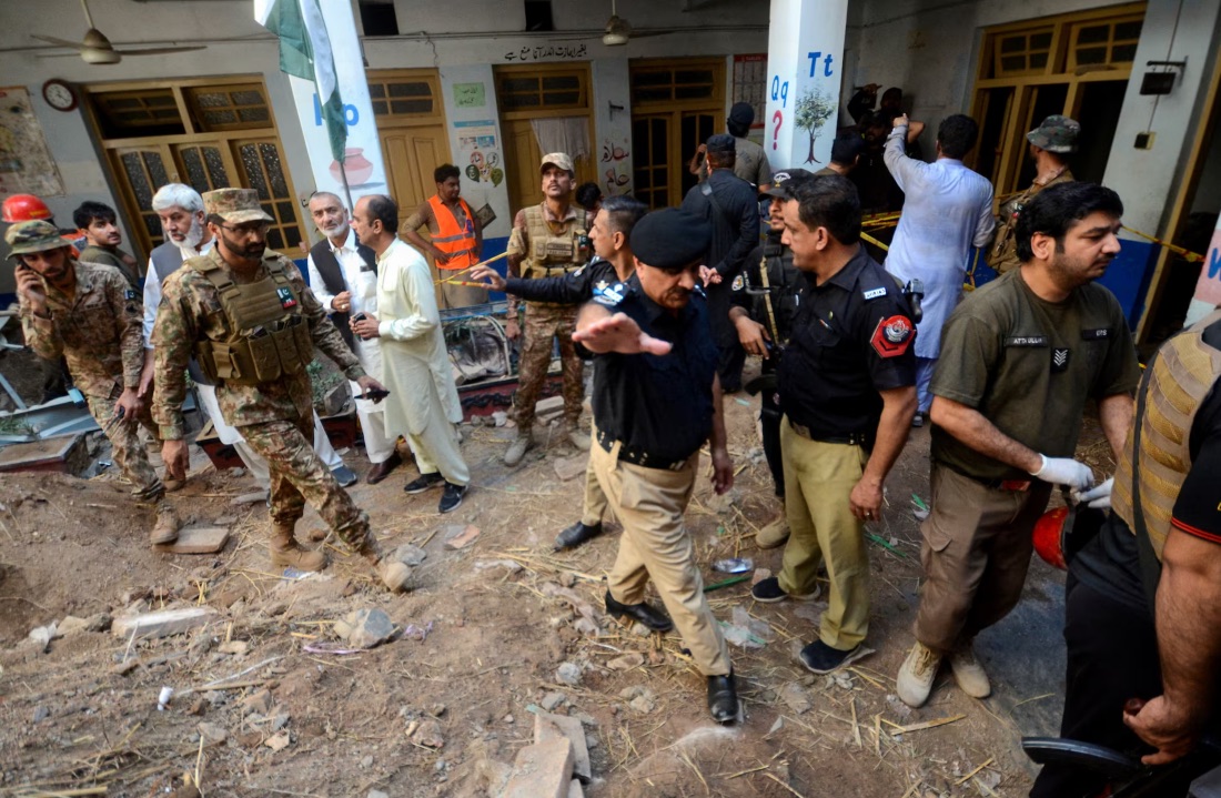 Pakistani School Roof Collapse
