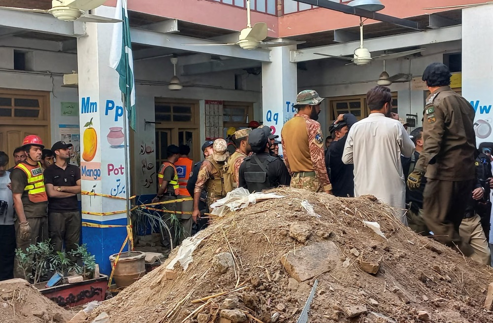 Pakistani School Roof Collapse