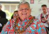 Samoa’s Prime Minister Apologises After Video Shows Him Giving Nazi Salute Samoan Prime Minister La’aulialemalietoa Leuatea Schmidt watches a rugby match between Auckland’s Tipene College and Samoa’s Wesley College with his New Zealand counterpart Christopher Luxon in the village of Faleula, Samoa, on March 17, 2026.