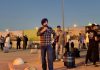 Riyadh Airport Remains Closed After Houthi Attacks Kill at Least 20 in Saudi Arabia People gather outside a metro station on the road to King Khalid International Airport in Riyadh, Saudi Arabia, Saturday, Oct. 10, 2026.