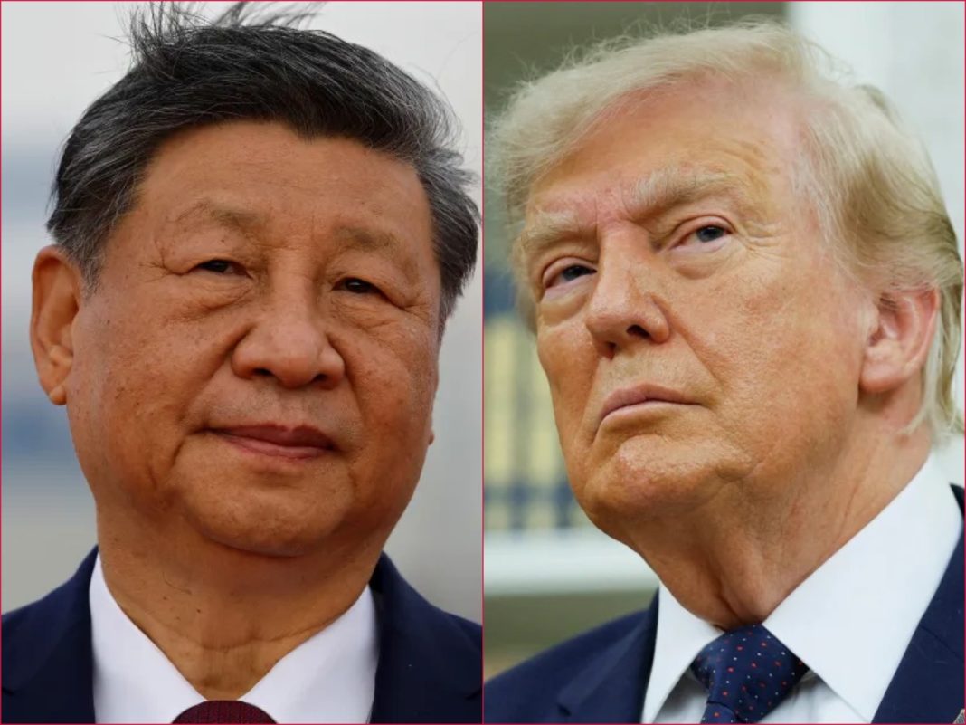 Chinese President Xi Jinping after arriving on Wednesday, September 23, 2026, left, and U.S. President Donald Trump in the Oval Office at the White House in Washington, D.C., on July 6, 2026.