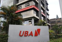 UBA, 4 Others Face Fresh Court Order in ₦4.29 Billion Forex Fraud Case File: UBA signage in front of the UBA Headquarters in Nairi, Kenya